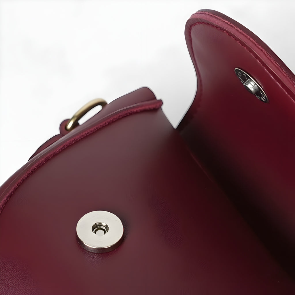 The Bordeaux Demi-Lune Bag