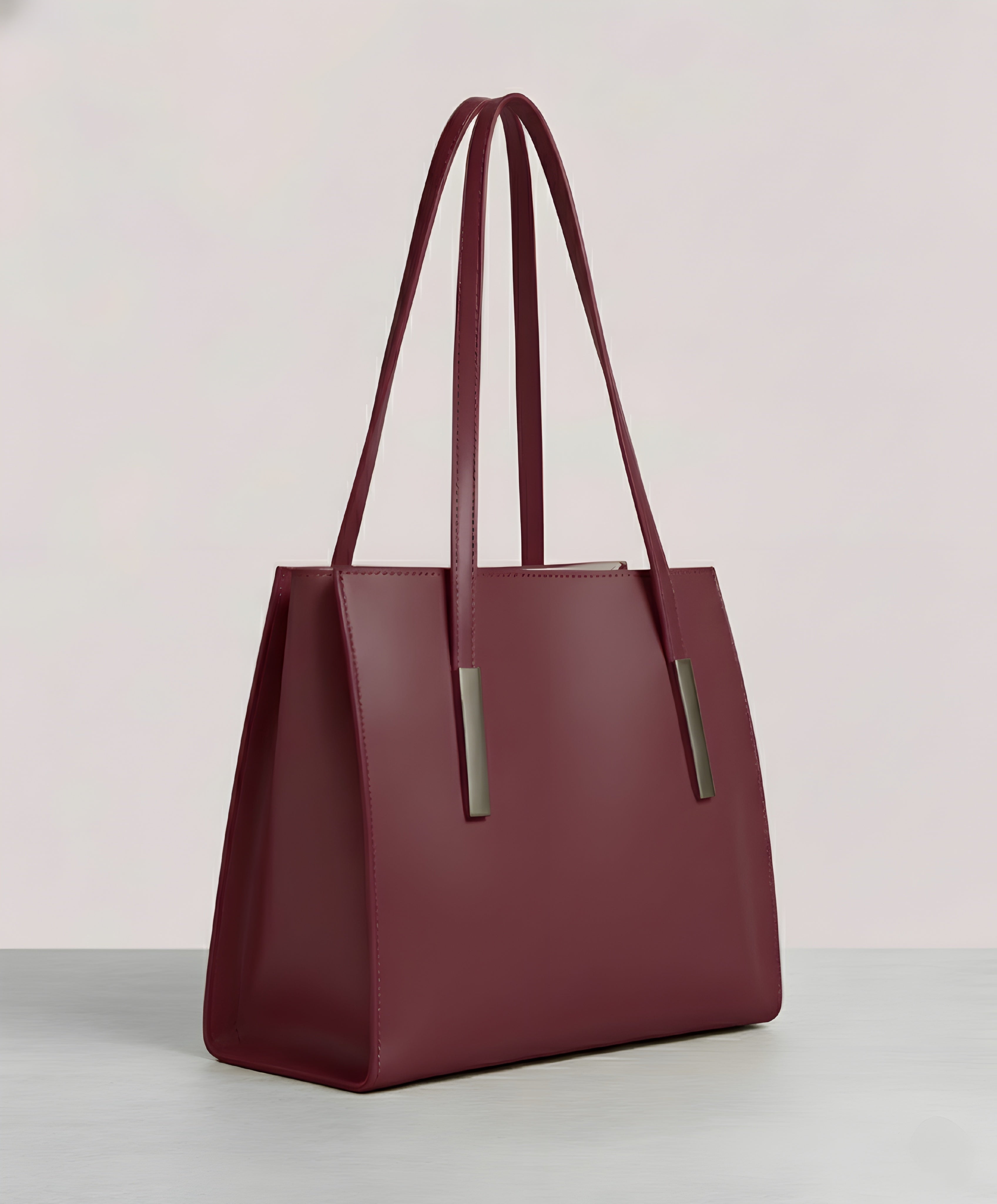CLASSIC MAROON TOTE BAG